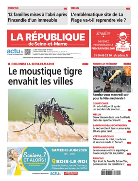 Cover of La Republique de Seine-et-Marne (Edition A-B)