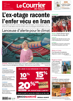 Cover of Le Courrier de l’Ouest (Nord Anjou)