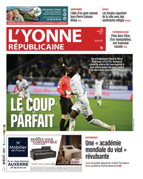 Cover of L'Yonne Republicaine