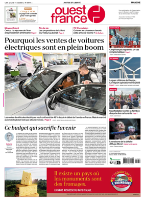 Cover of Ouest France (Manche)