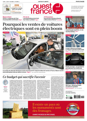 Cover of Ouest France (Pays d'Auge)