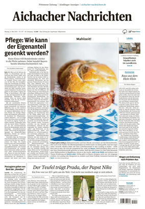 Cover of Aichacher Nachrichten