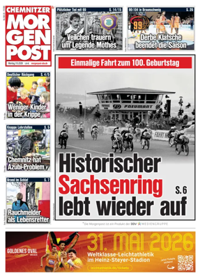 Cover of Chemnitzer Morgenpost