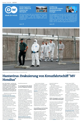 Cover of Deutsche Welle (German edition)