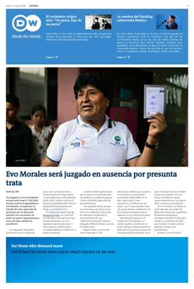 Cover of Deutsche Welle (Spanish edition)