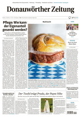 Cover of Donauwoerther Zeitung