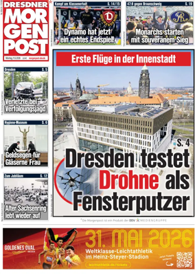 Cover of Dresdner Morgenpost