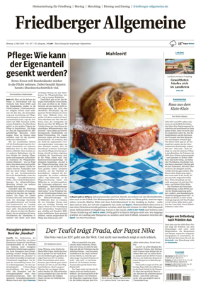 Cover of Friedberger Allgemeine
