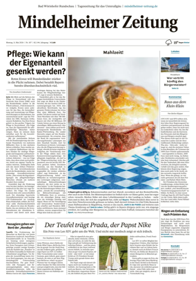 Cover of Mindelheimer Zeitung