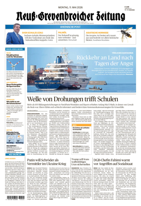 Cover of Neuss-Grevenbroicher Zeitung Neuss