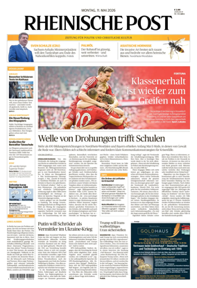 Cover of Rheinische Post – Dusseldorf Stadt