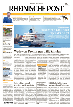 Cover of Rheinische Post Krefeld Kempen