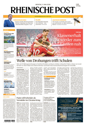 Cover of Rheinische Post Mettmann