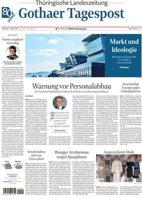 Cover of Thuringische Landeszeitung (Gotha)