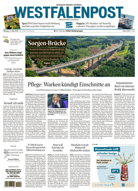 Cover of Westfalenpost (Menden)