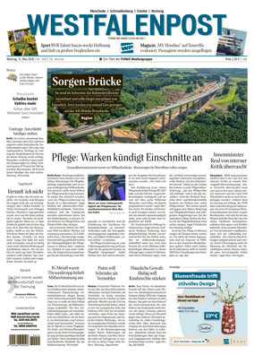 Cover of Westfalenpost (Meschede)