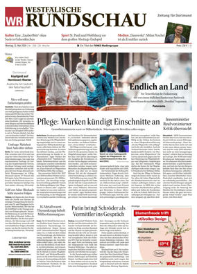 Cover of Westfalische Rundschau (Dortmund-Sud II)
