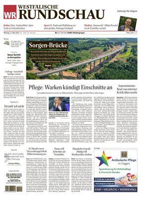 Cover of Westfalische Rundschau (Hagen Hohenlimburg)