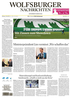 Cover of Wolfsburger Nachrichten (Wolfsburg-Gifhorn)