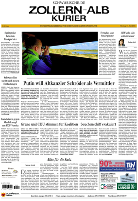 Cover of Zollern-Alb-Kurier (Balingen)
