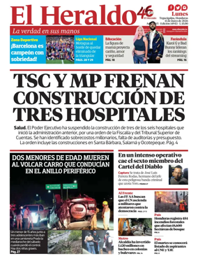 Cover of Diario El Heraldo