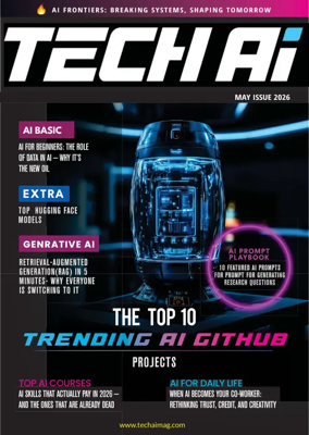 Cover of Tech AI Magazine