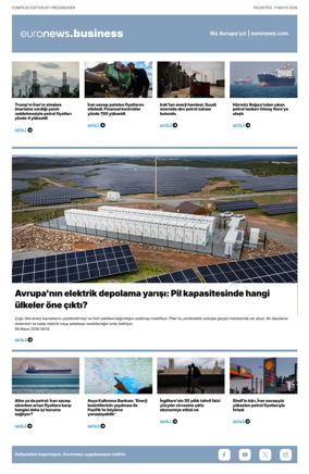 Cover of Euronews Business (Turkish) Compiled Editions