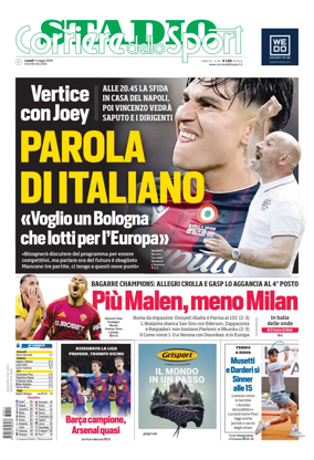 Cover of Corriere dello Sport Stadio (Bologna)
