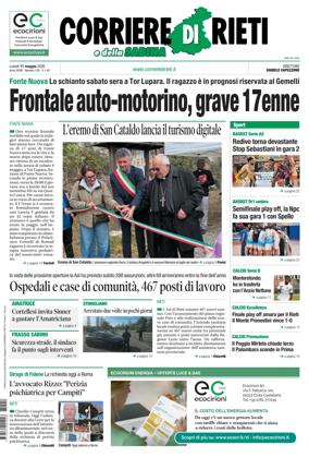 Cover of Corriere di Rieti