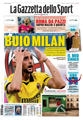 Cover of La Gazzetta dello Sport - Roma