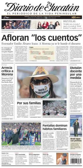 Cover of Diario de Yucatan