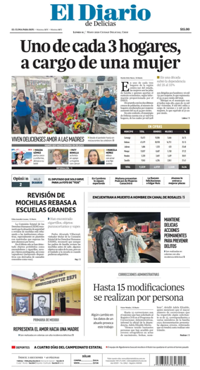 Cover of El Diario de Delicias