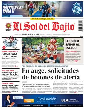Cover of El Sol de Bajio