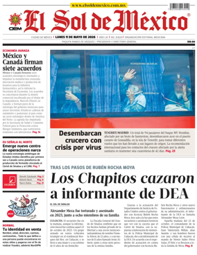 Cover of El Sol de Mexico
