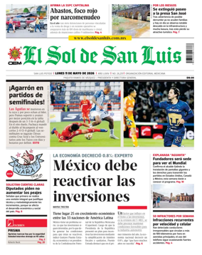 Cover of El Sol de San Luis Potosi
