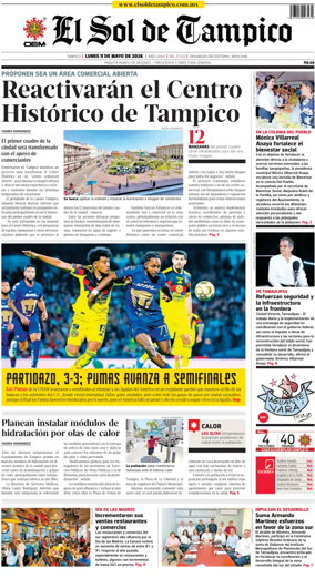 Cover of El Sol de Tampico