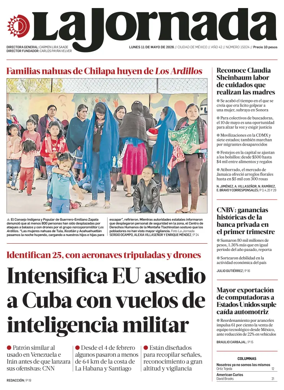Cover of La Jornada