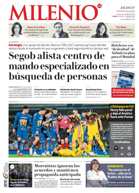 Cover of Milenio Jalisco