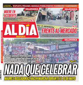 Cover of Periodico Al Dia (Irapuato)