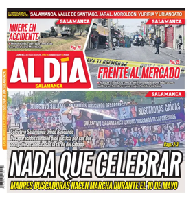 Cover of Periodico Al Dia (Salamanca)
