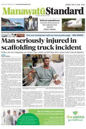 Cover of Manawatu Standard