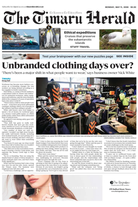 Cover of The Timaru Herald