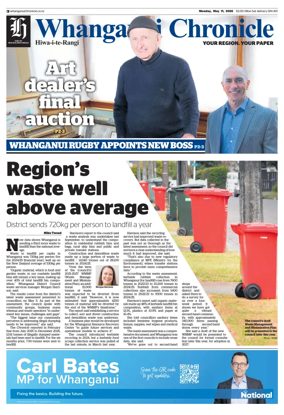 Cover of Whanganui Chronicle