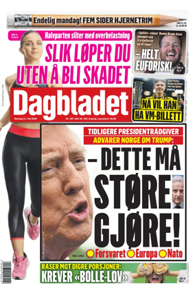 Cover of Dagbladet