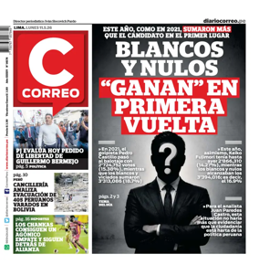 Cover of Diario Correo