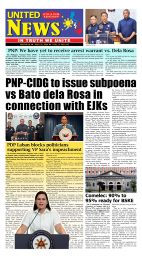 Cover of United News - English Edition