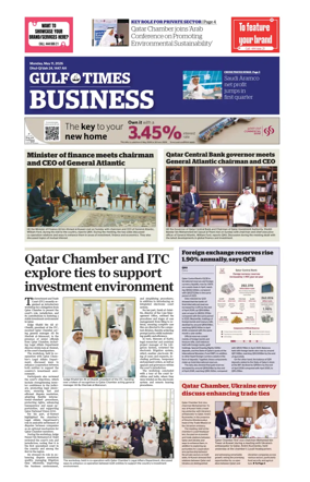 Cover of Gulf Times Business