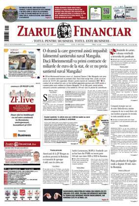 Cover of Ziarul Financiar