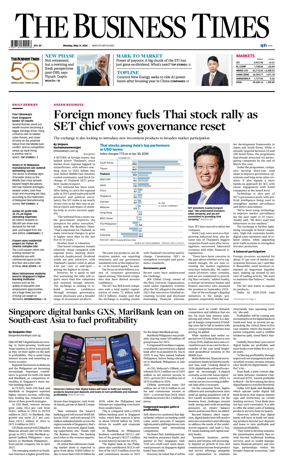 Cover of The Business Times