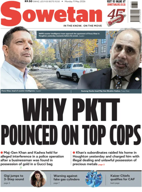 Cover of Sowetan
